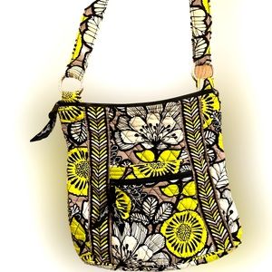 Vera Bradley Crossbody Green Black